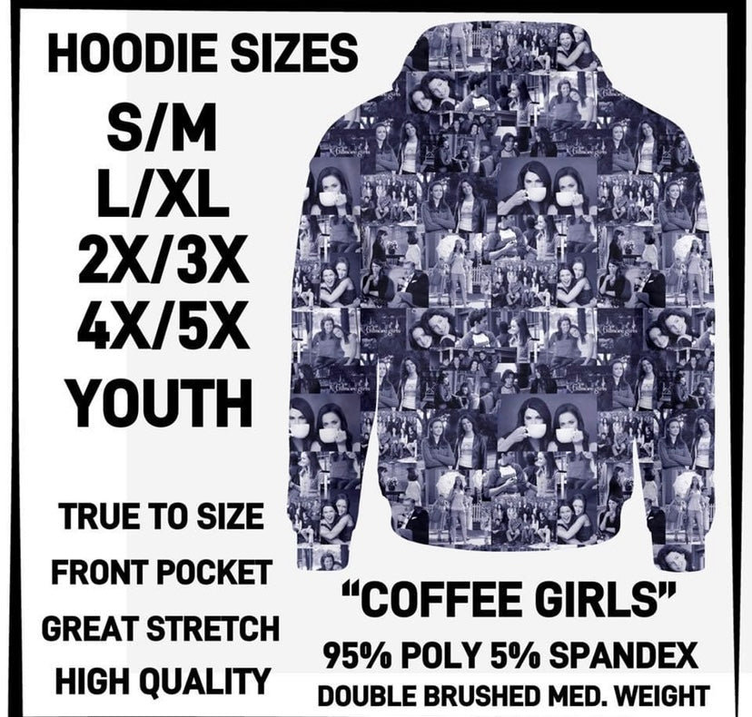 Coffee girls pullover hoodie