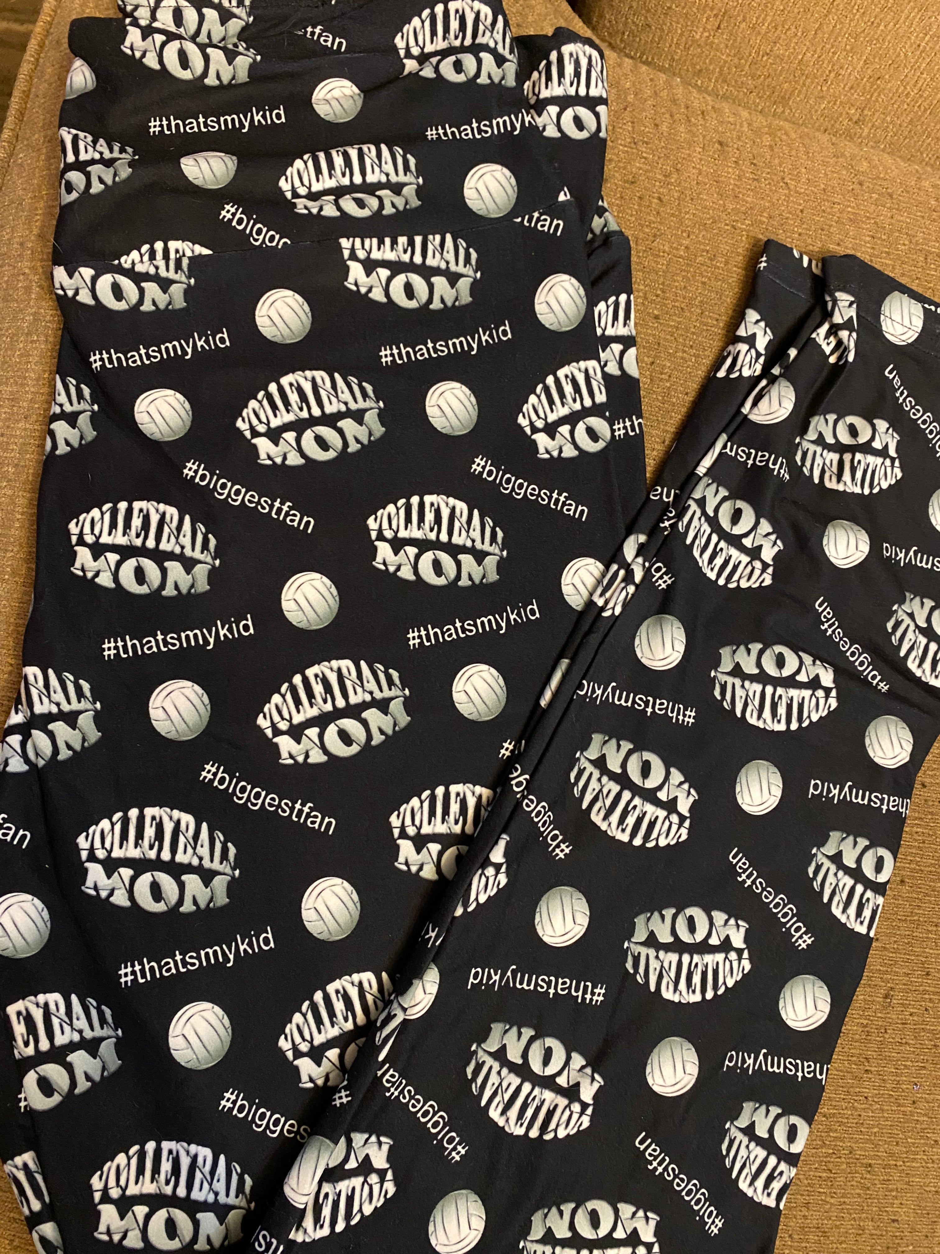 Volley mom os leggings