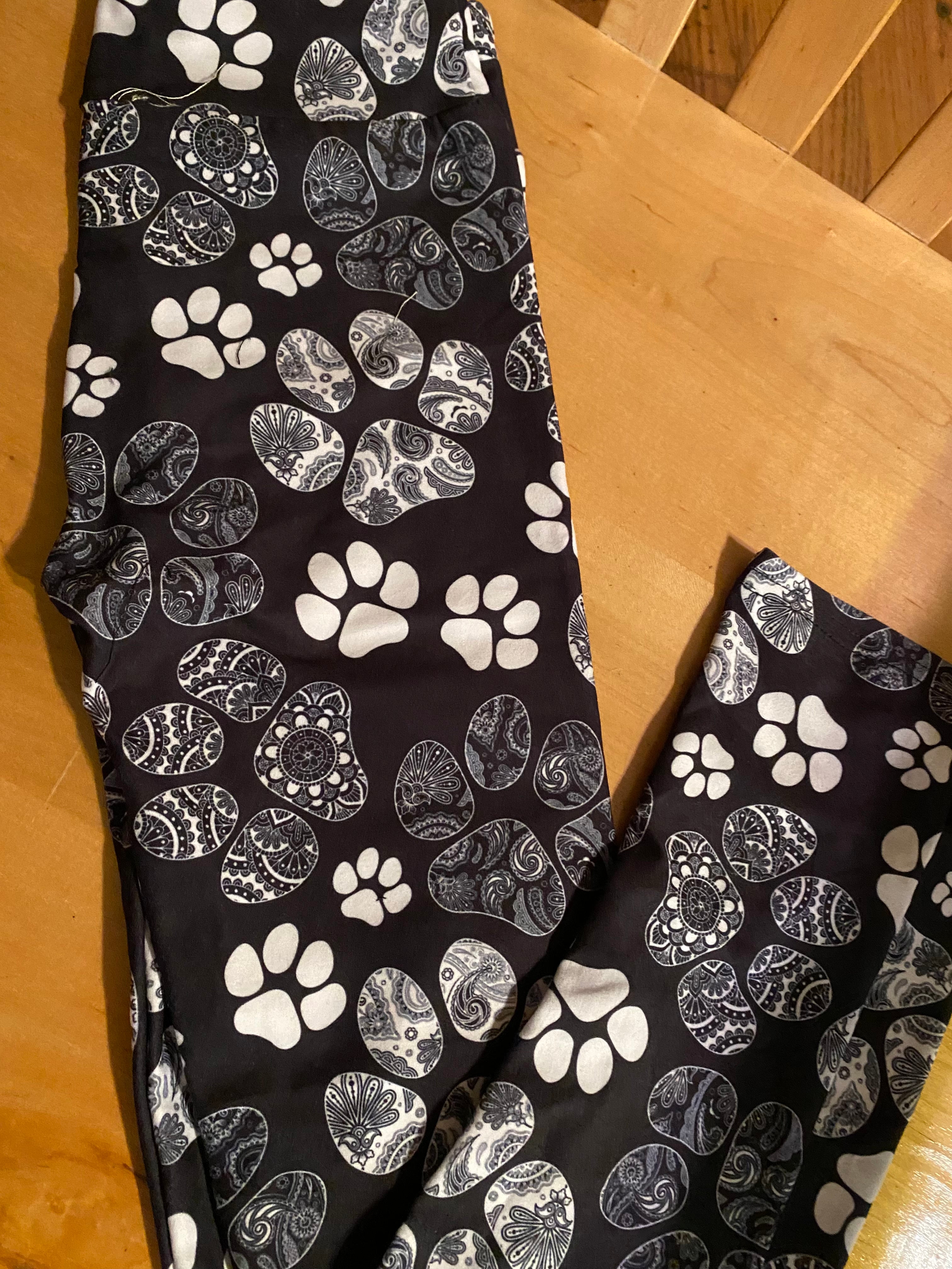 Decorative paws Kids l/xl leggings