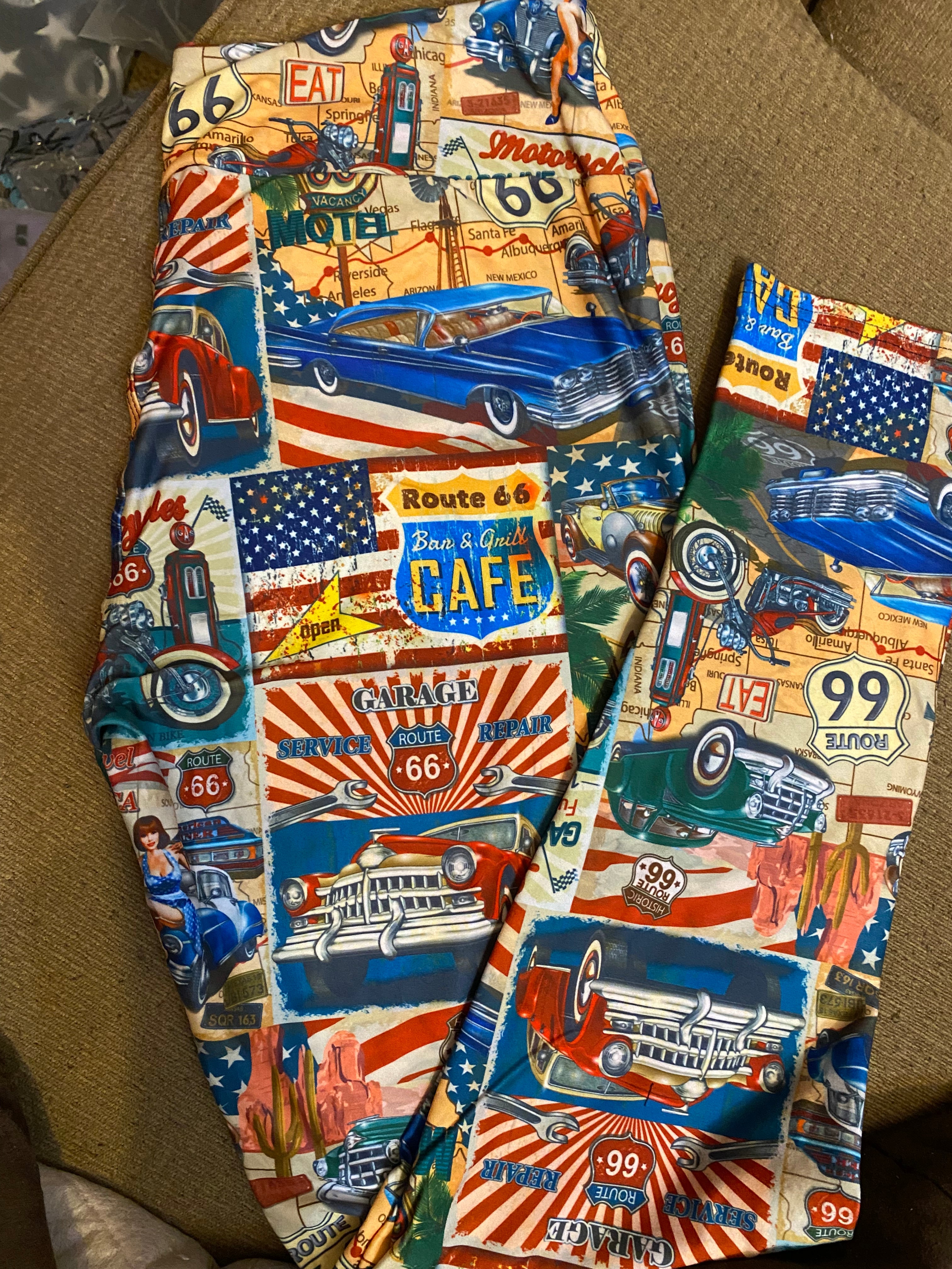 Route 66 os leggings