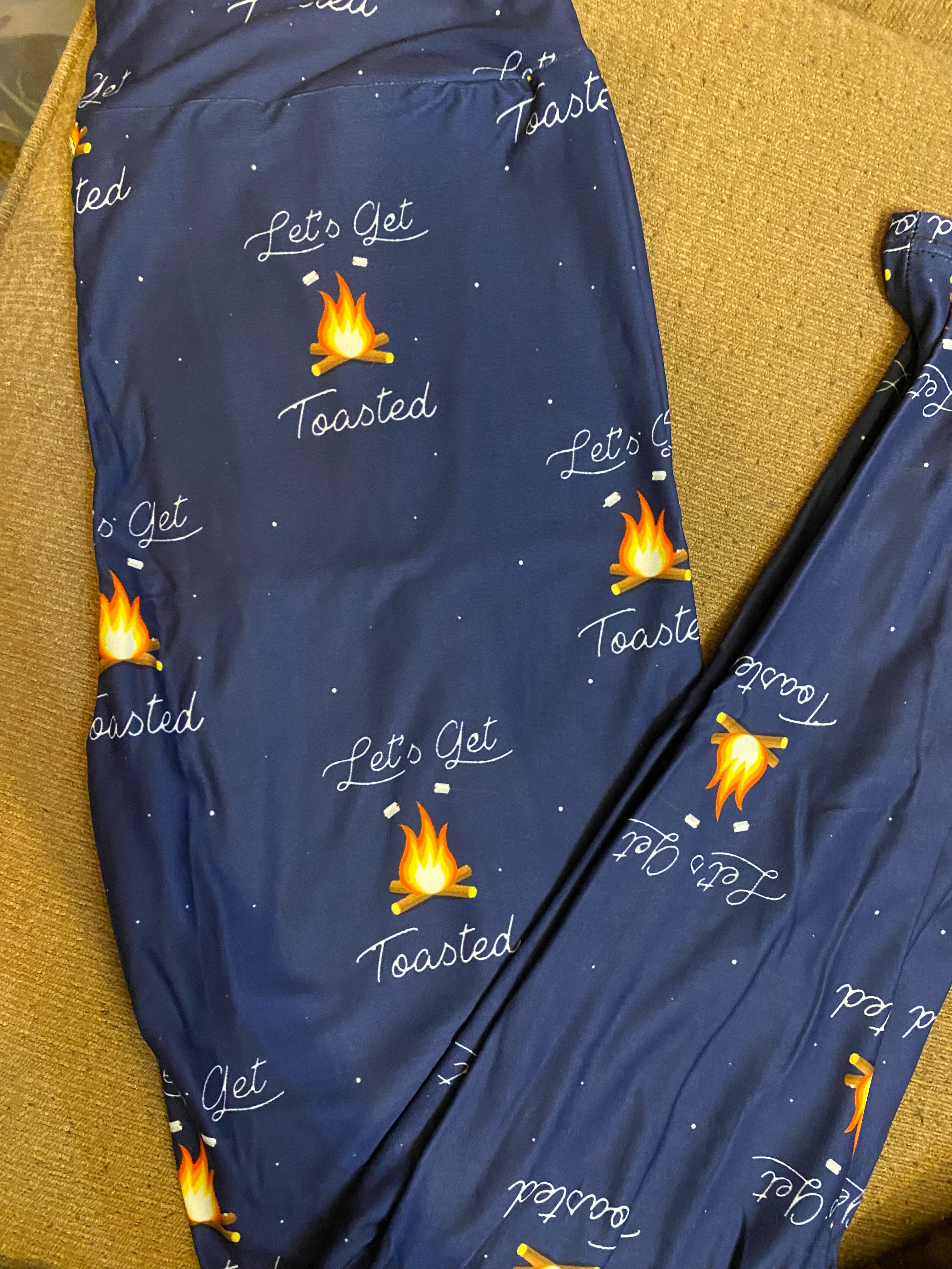 Let’s get toasted os leggings