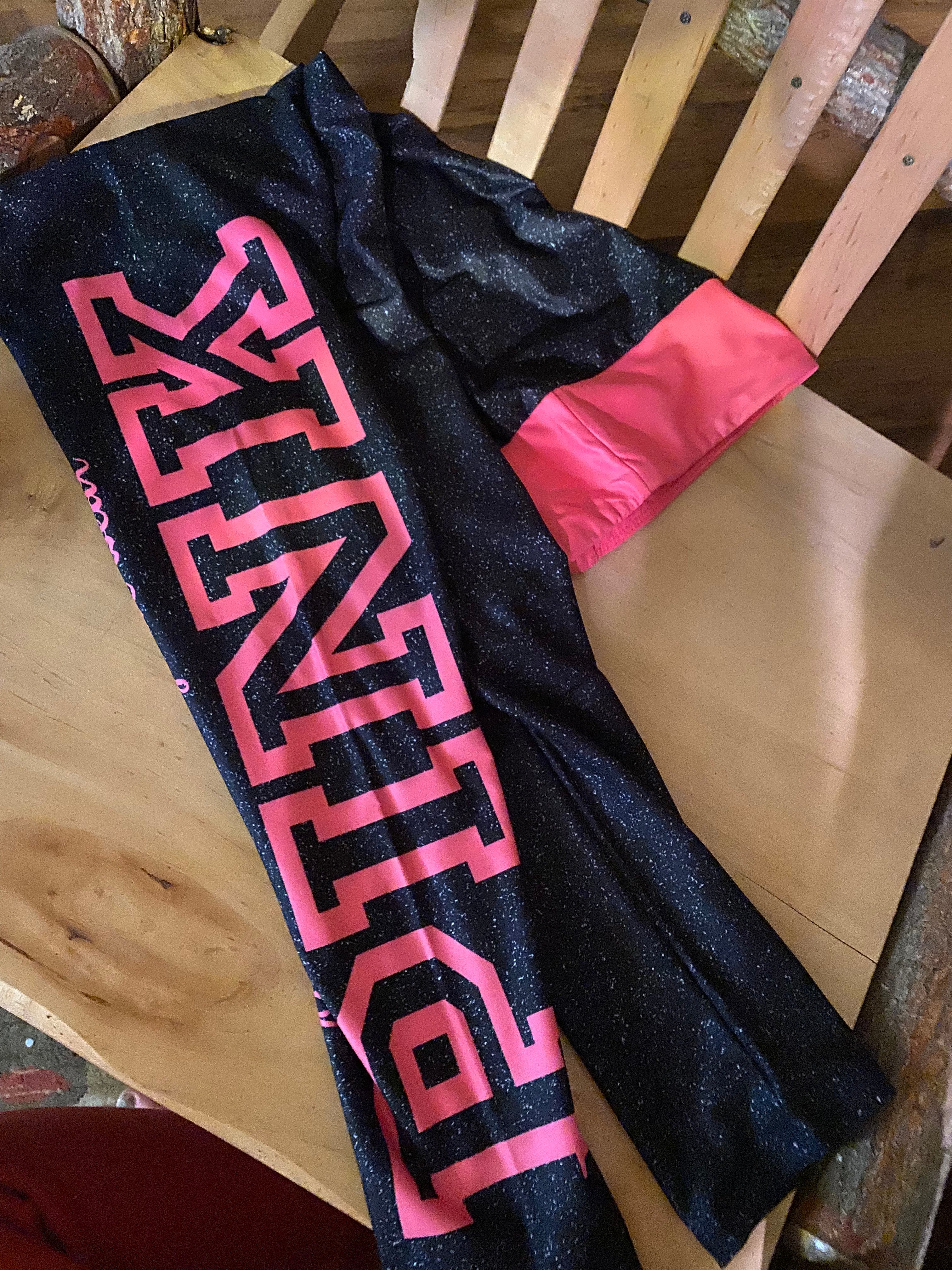 Pink os leggings