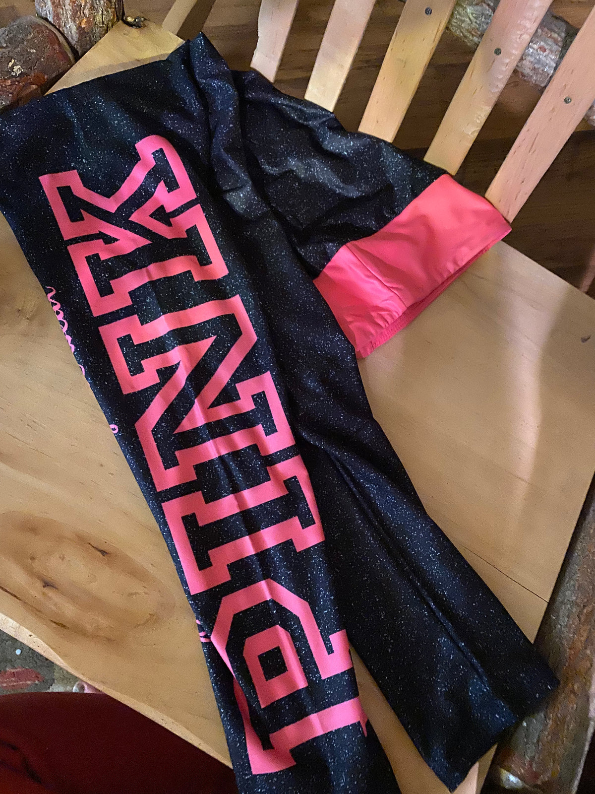 Pink os leggings