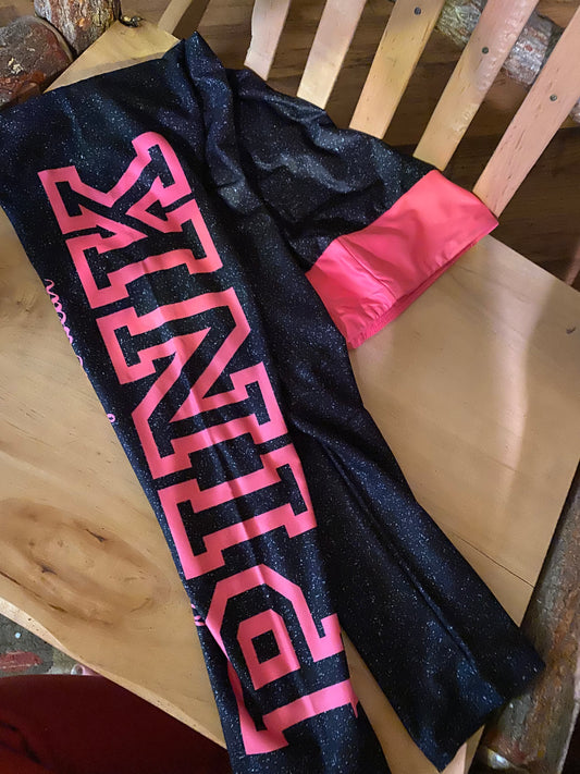 Pink os leggings