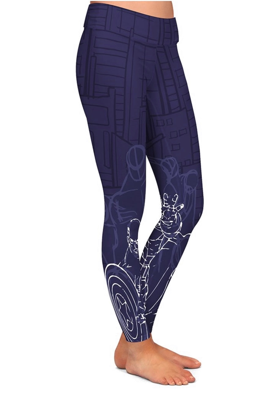 Captain hero leggings