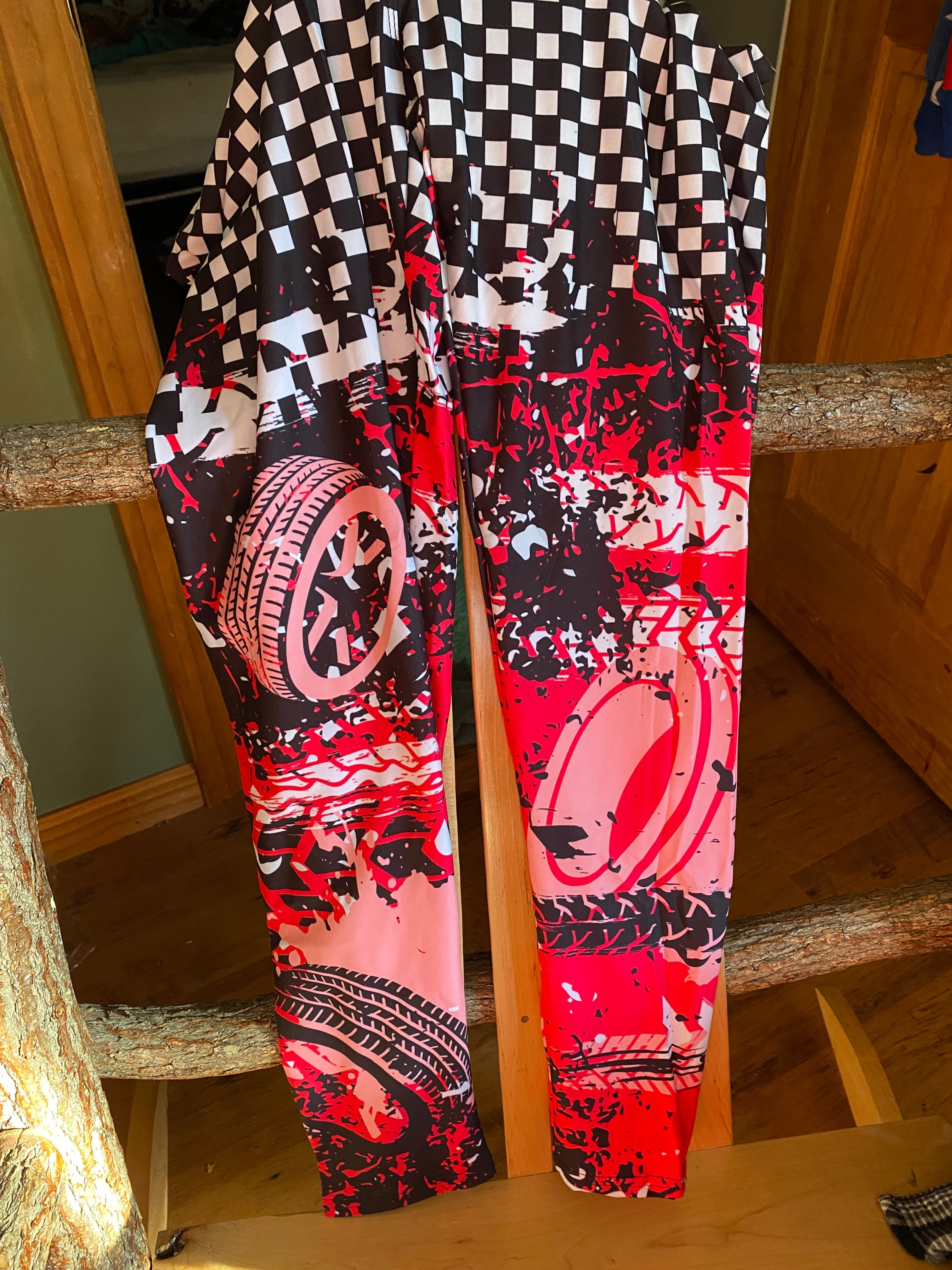 Pink extreme os leggings