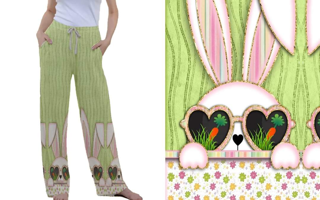 Peepin Bunnie leggings, capris, and loungers