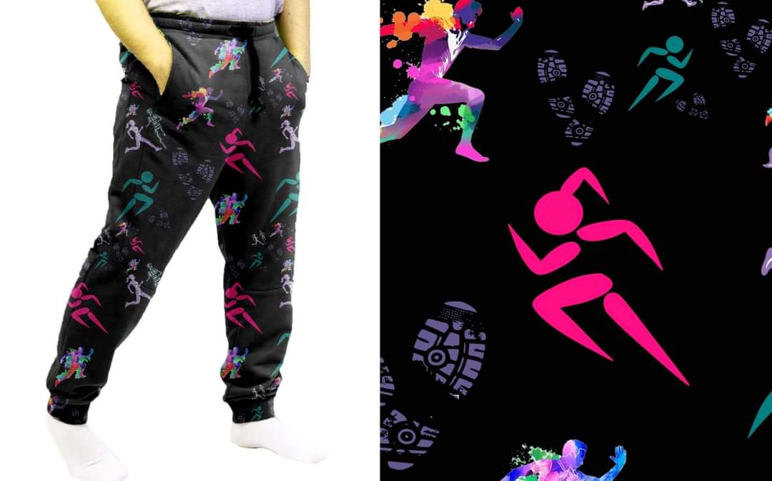 Runner capris and lounge pants with pockets