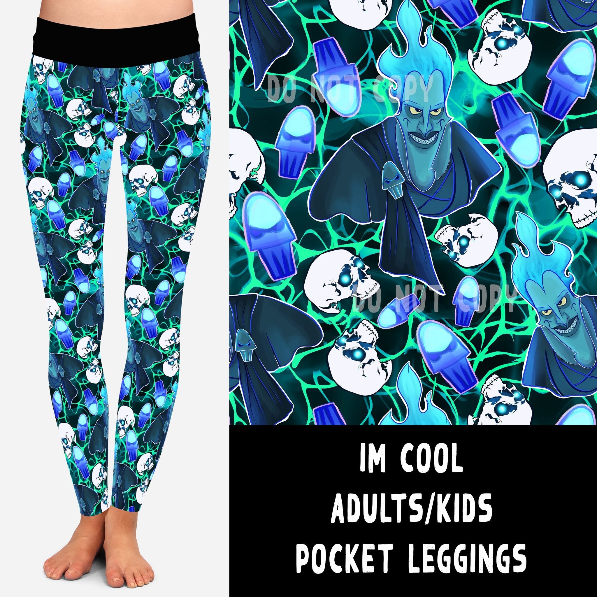 VILLAIN VIP RUN-IM COOL LEGGINGS/CAPRI/JOGGERS