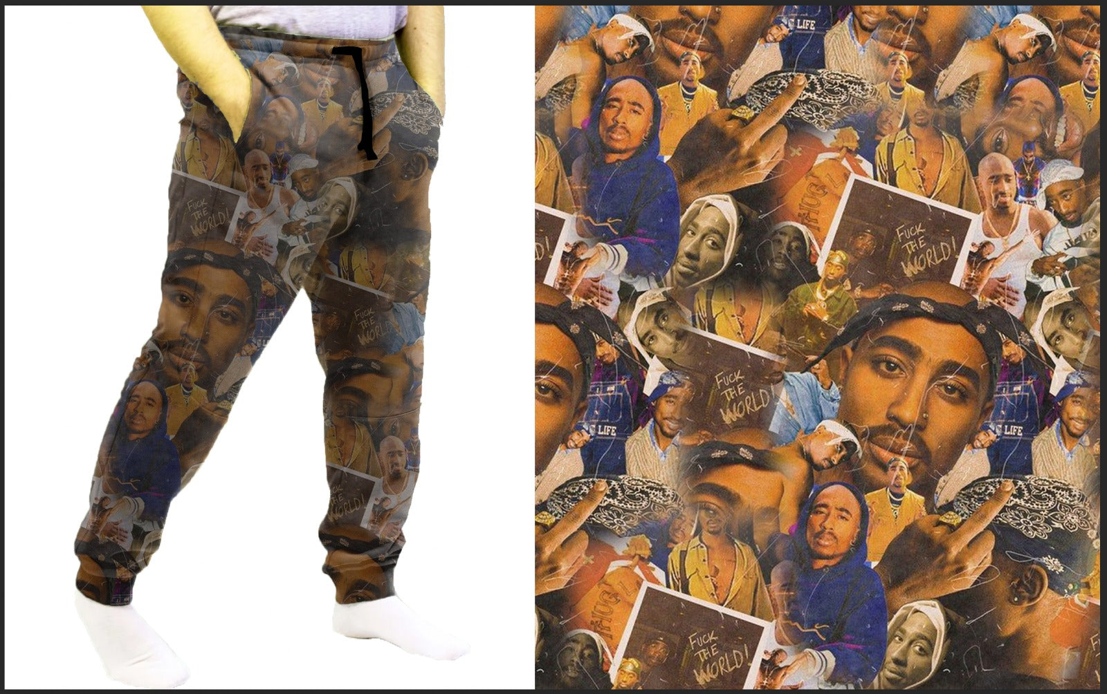 Tupac leggings, Lounge Pants and Joggers