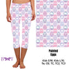 Painted eggs skorts and kids leggings with pockets