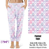 Painted eggs skorts and kids leggings with pockets