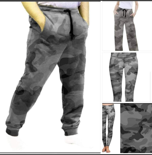 Grey Camo leggings no pockets