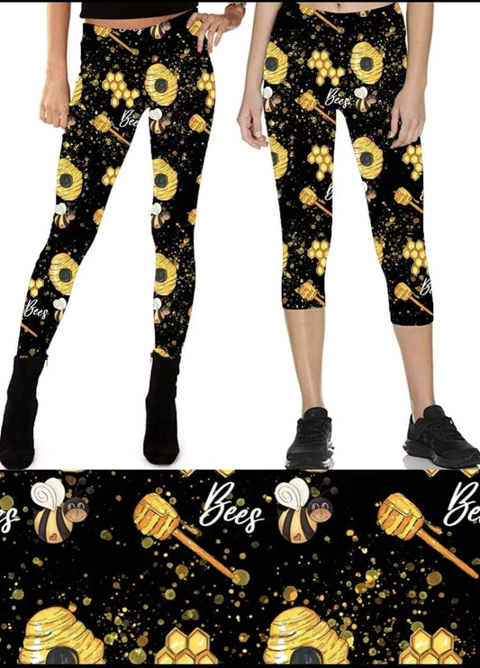 Honey Maker lounge pants and 4" unisex jogger shorts