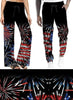 USA Fireworks Leggings, Capris, Lounge Pants, Joggers, and Shorts