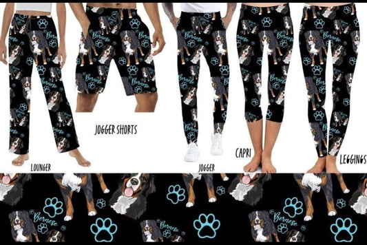Bernese Mountain Dogs leggings and lounge pants