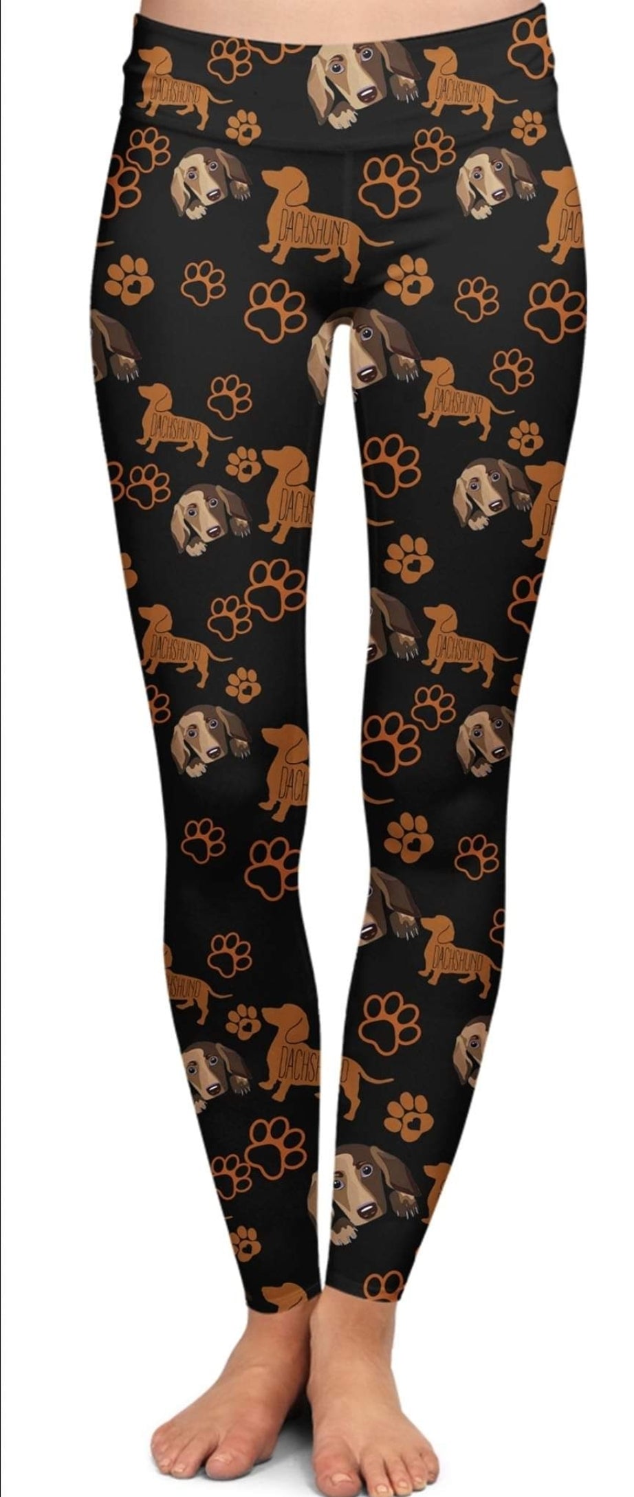 Weiner Dog leggings, capris, lounge pants, and joggers