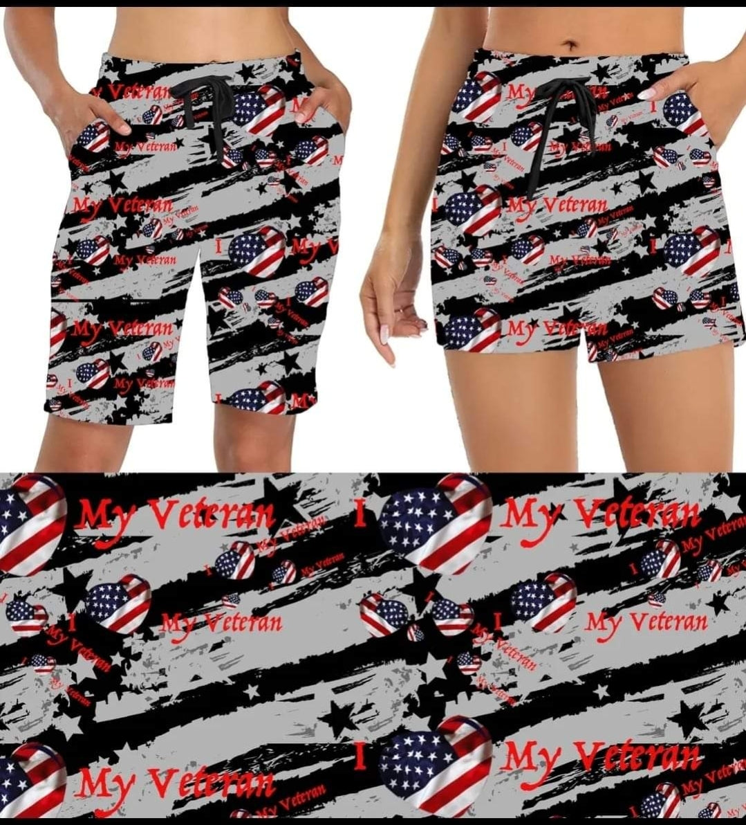 Veteran Love leggings and capris