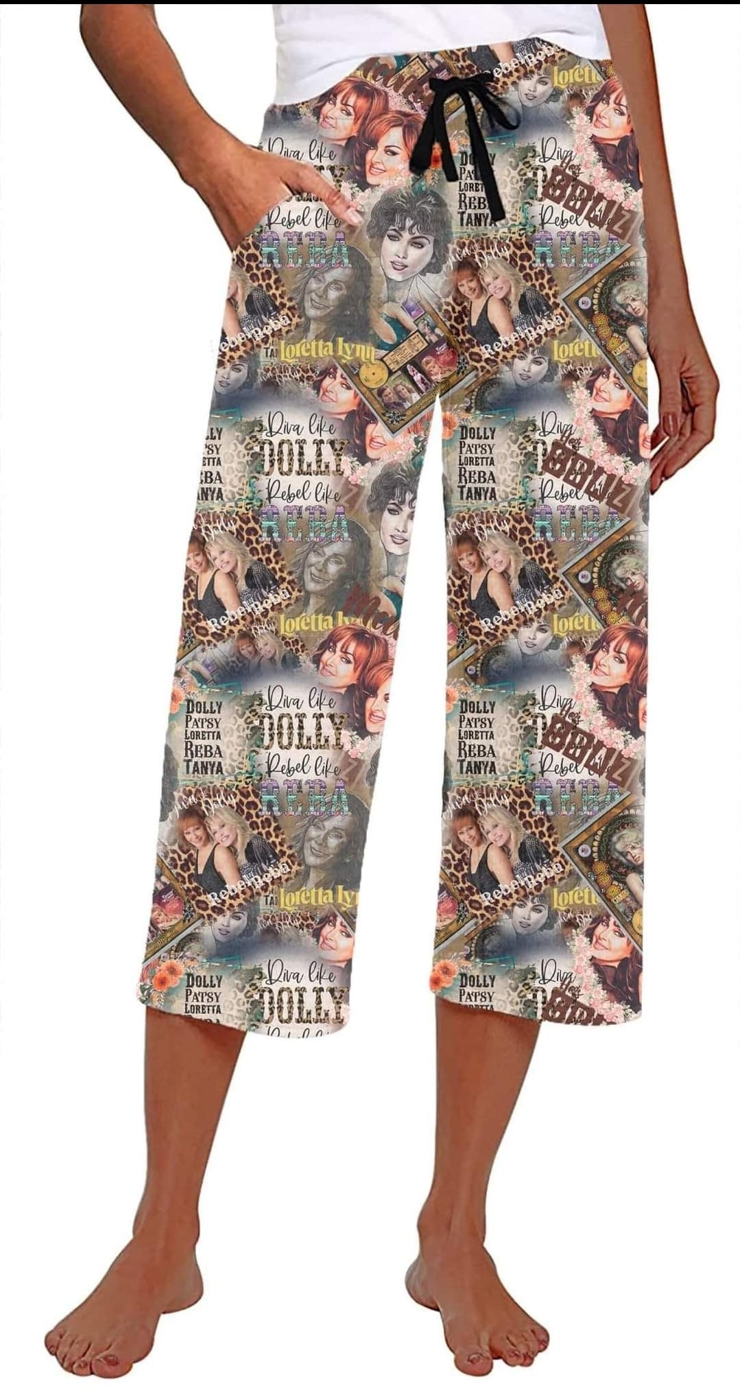 Country Gals leggings, capris, skorts and capri joggers