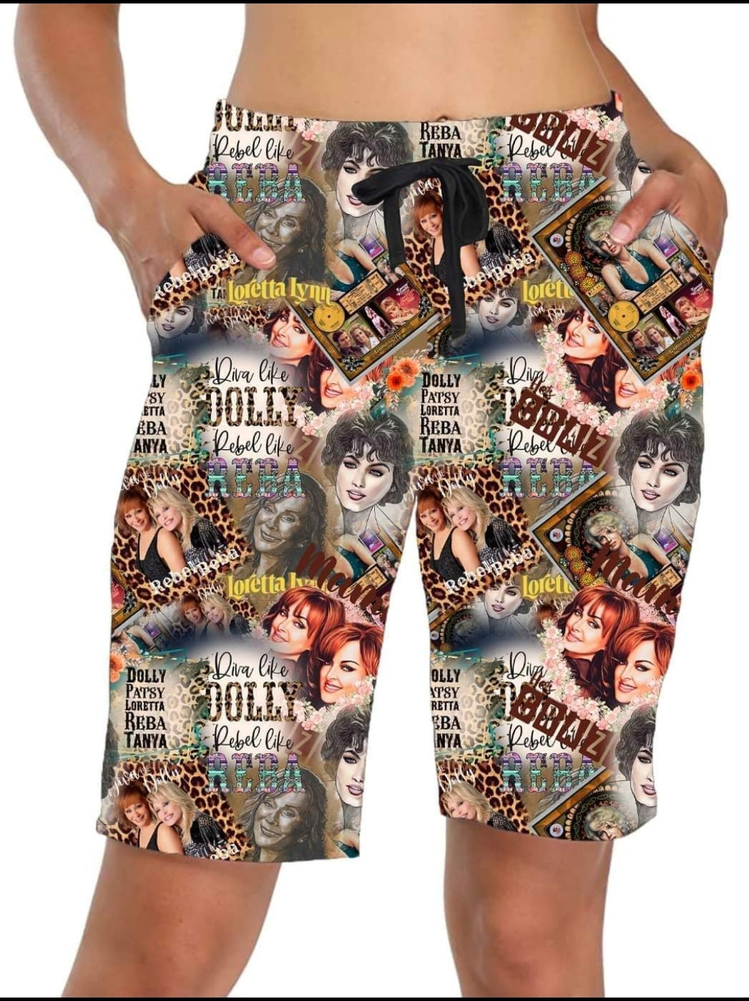 Country Gals leggings, capris, skorts and capri joggers