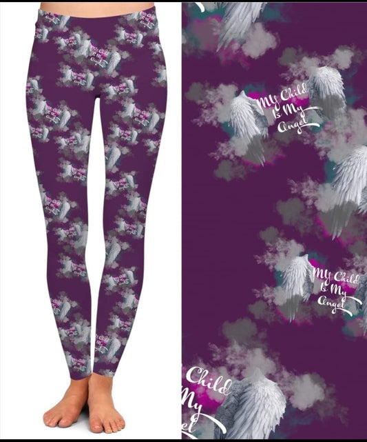 My Child is My Angel leggings and capris with pockets