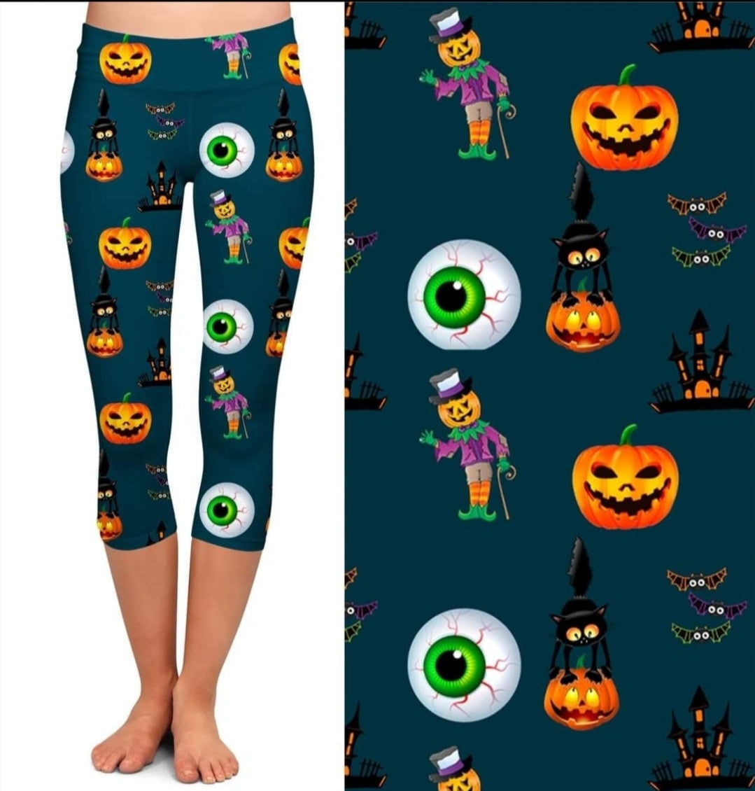 Halloween Essence Capris with pockets