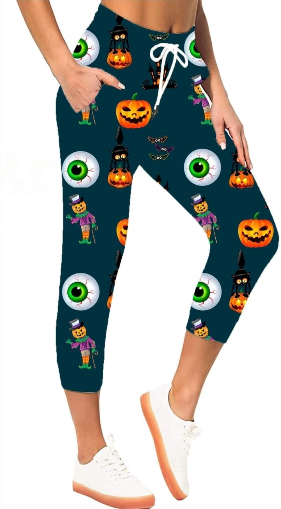 Halloween Essence Capris with pockets