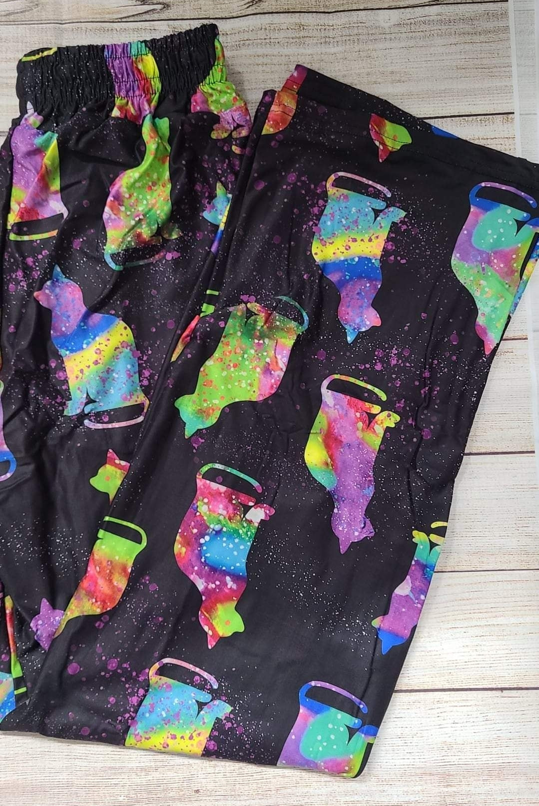 Galaxy Cat leggings and lounge pants