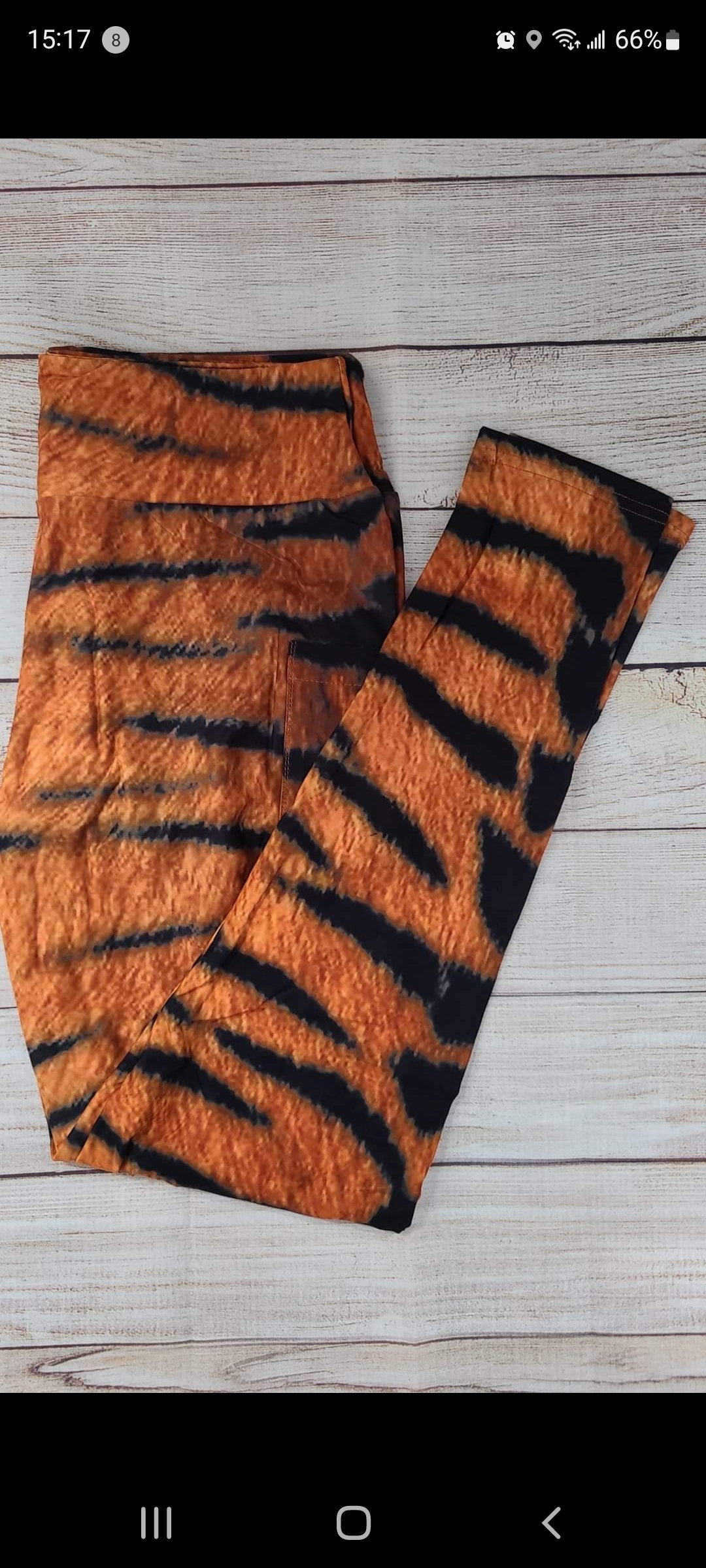 Eye of the Tiger Capris and Leggings with pockets