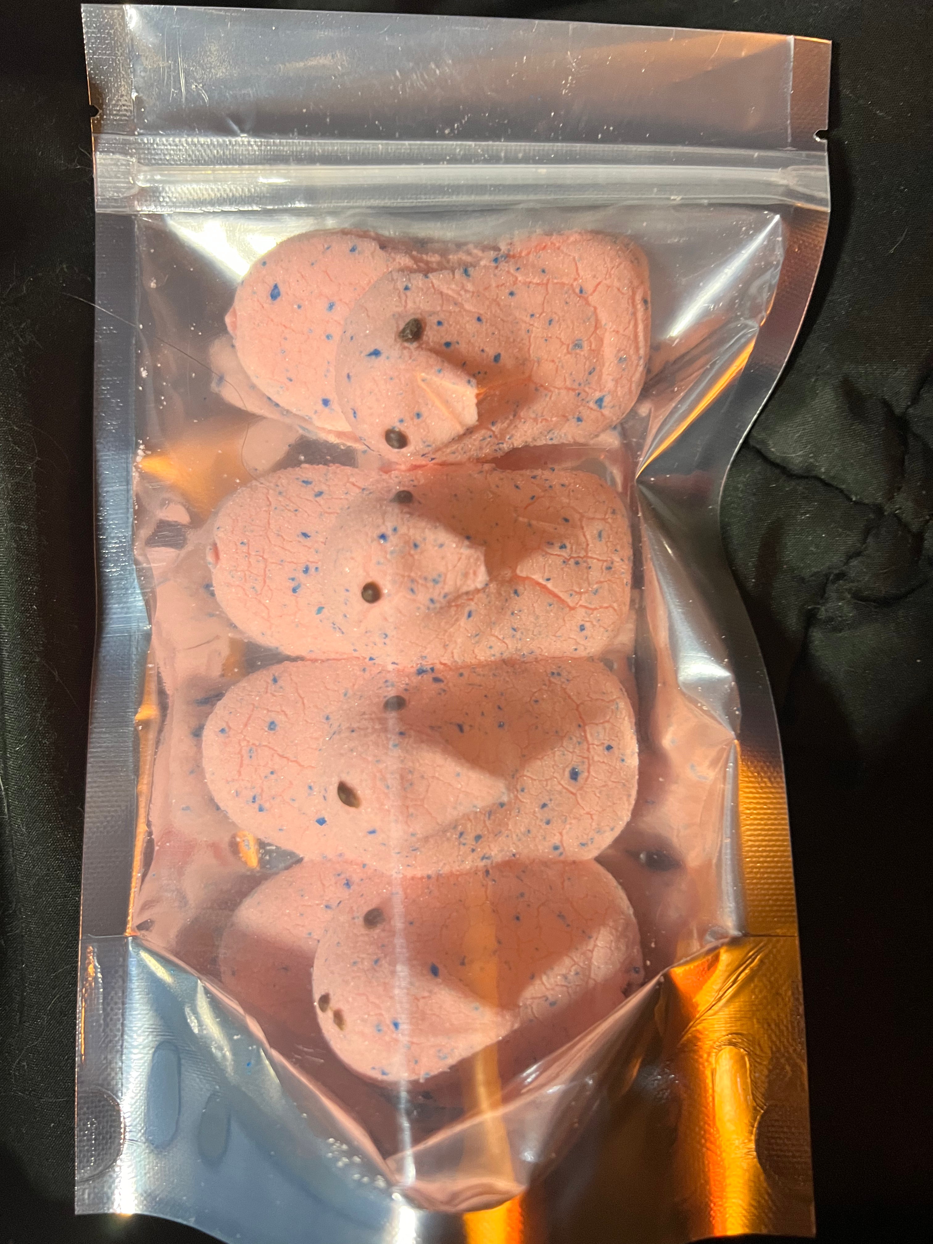 Freeze dried chicks