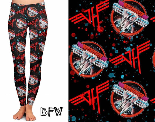 Van Halen Leggings with pockets