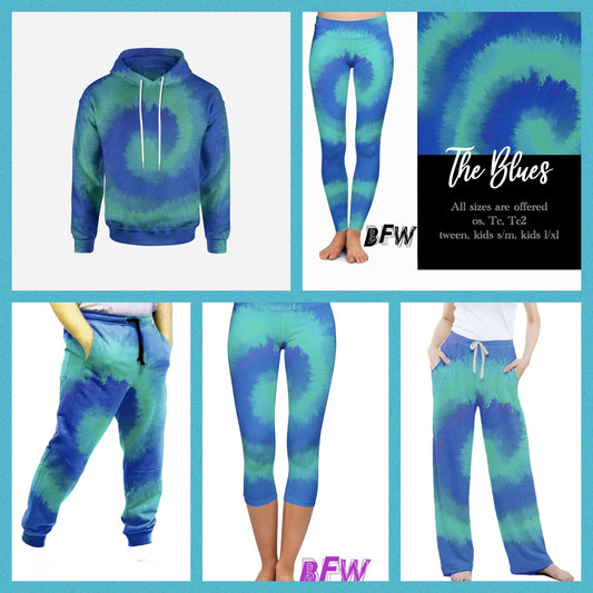 The Blues capris and lounge pants