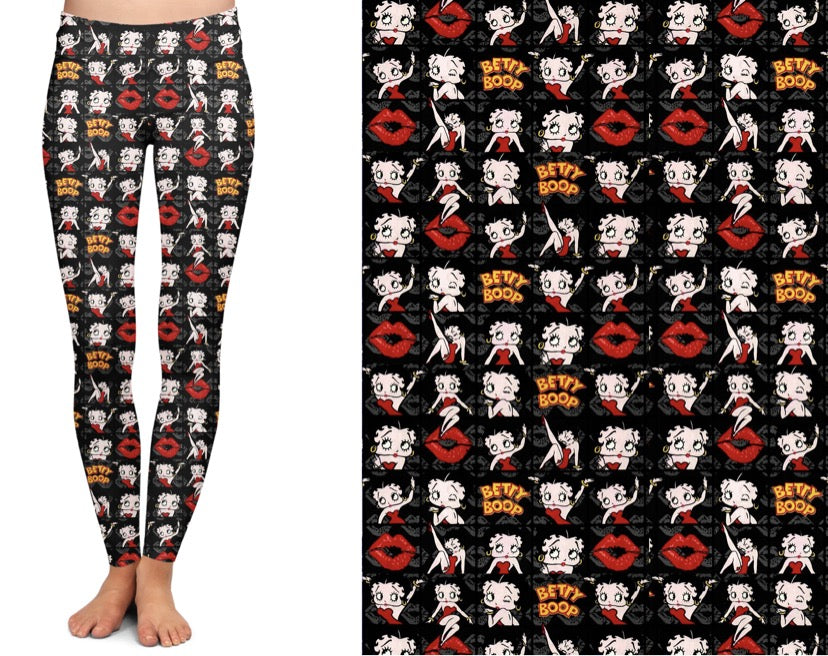 Boop 2 hoodies, leggings, capris, lounge pants, and joggers