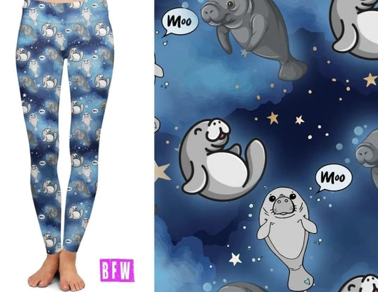 Manatee capris, lounge pants, and joggers with pockets