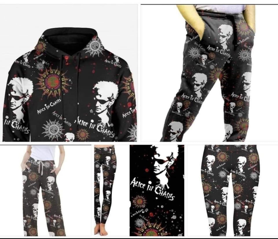 Chains hoodies, leggings, and joggers with pockets