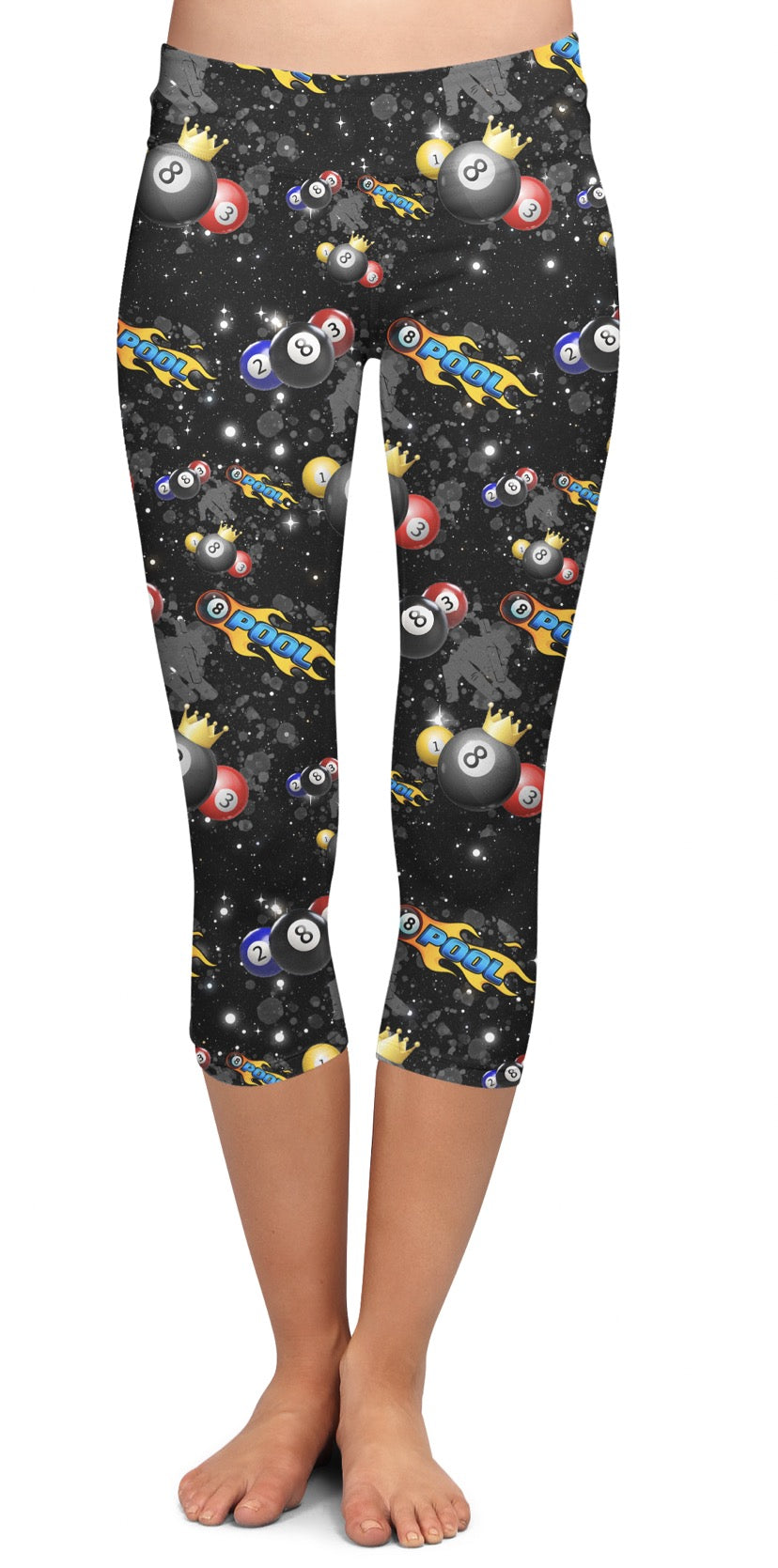 Pool hoodies, leggings, capris, and unisex joggers
