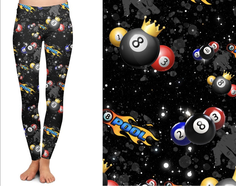 Pool hoodies, leggings, capris, and unisex joggers